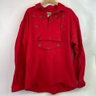 Classic Old West Styles Red Bib Shirt Large Vintage Western Cowboy Gothic Cotton