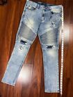 Pacsun stacked skinny jeans Distressed 32 X 30 Ripped Front pocket