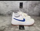 Nike AIR FORCE 1 LOW 'Cream Blue' (GS)' Size 6Y=women's 7.5 DX5805
