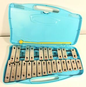 Vintage Glockenspiel Angel AX-25N2 - 25 Note Xylophone Toy in Case with 1 Mallet