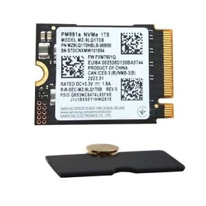 Samsung PM991a 1TB M.2 2230 NVMe SSD with M.2 2230 to 2242 Extension Board