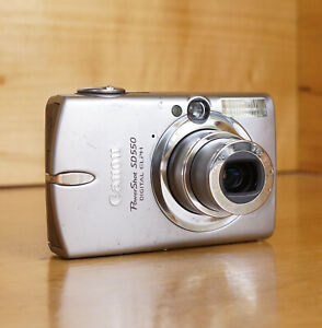 Canon Powershot Digital Elph SD 550 IS 7.1MP Digital Camera Tested Read!