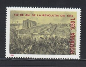 ROMANIA 150th Anniversary of 1848 Revolution MNH stamp