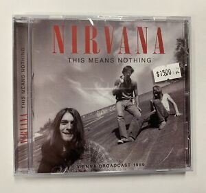 New ListingNirvana This Means Nothing CD Vienna Broadcast 1989 Brand New, Factory Sealed