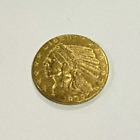 1909 $5 Gold Coin Indian Head Half Eagle Coin Cp-2