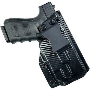 Black Scorpion Gear IWB Full Profile Holster fits Glock 19, 19X, 23 w/ TLR-7A