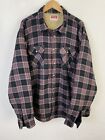 Wrangler 3XL Heavy Sherpa-Lined Flannel plaid Multicolored Button Down Jacket