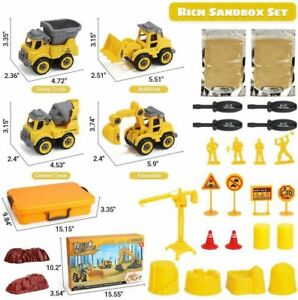 4 Take Apart Car Beach Toys For Toddlers Kids Sand Toys Castle Mold For Toddlers
