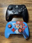 PowerA Wired Controller Nintendo Switch Black Untested  No Usb Cable Lot Of 2