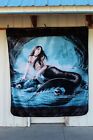 ANNE STOKES SIRENS LAMENT MERMAID GOTHIC FANTASY QUEEN SIZE BLANKET BEDSPREAD