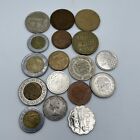 Lot of 17 Different Old Foreign Coins 1920-2017 Random Junk Drawer Mixed