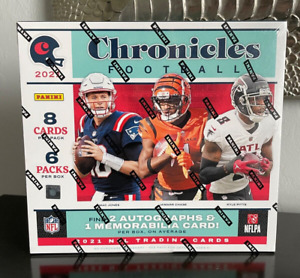 2021 Chronicles Football Hobby Box - Brand New/Sealed - Free Shipping!