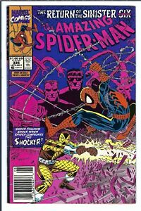 AMAZING SPIDER-MAN #335 VF/NM NEWSSTAND 1990 :)