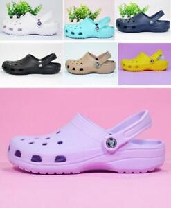 2024 Hot Classic  Men's and Women's Croc Clogs Waterproof Slip On Shoes