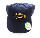 Orvis Blue w/ Golden Lab THE ORVIS CO. Cotton Twill Ball Cap NWT NEW