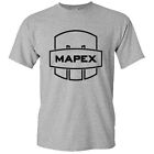 Mapex Drum Logo Men'S Grey T-Shirt Size S To 5Xl