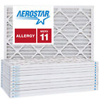 14x20x1 AC and Furnace Air Filter by Aerostar - MERV 11, Box of 12