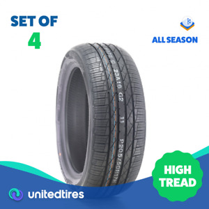 Set of (4) Driven Once 205/50R17 Hankook Optimo H428 88H - 9/32 (Fits: 205/50R17)