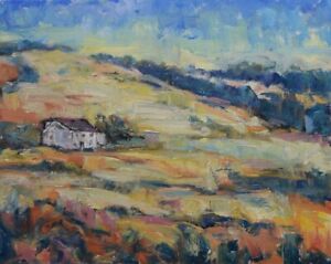 New ListingArt Oil Painting RM Mortensen Landscape 