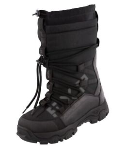 FXR X-Plore Short Snowmobile Boots Waterproof Insulated Fixed Lining Black Ops