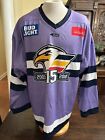 Colorado Eagles Purple Hockey Jersey  2018 - Size X Large NEW W/O TAGS