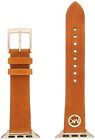 [Michael Kors] Strap Apple Watch Replacement Band MKS8003 Brown 38mm 40mm
