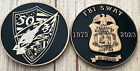 FBI - Federal Bureau of Investigation S.W.A.T. 50th Anniversary challenge coin