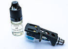 Black, Headshell, AT-VM95, Cartridge, Stylus, Oil, for Vestax PVTE2, QFO, MT4000