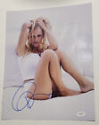 Pamela Anderson Signed Autographed Auto 11x14 Photo Baywatch Sexy Model JSA COA