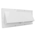✈ Hot RV Exhaust Vent Cover White Range Hood Sidewall Vent Cover With Lockable