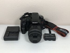Sony SLT-A65V 24.3MP Digital SLR Camera With SAM 18-55mm f/3.5-5.6 Lens