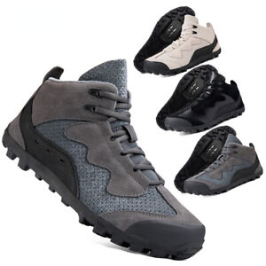Men's Non-slip MTB Cycling Shoes High-top Wearable Road Bicycle Sneakers