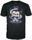 D23 2022 Expo The Ultimate Disney Fan Mickey XL Black T-Shirt. New