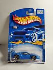 Hot Wheels 2001 Collector No. 209 Ferrari F40 in Blue with IROC Wheels