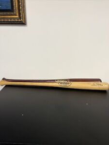 Lot Of 2 Louisville Slugger Genuine Powerized Wood baseball Bat 33in And 34in
