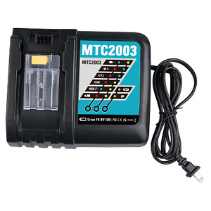 18V For Makita DC18RC 18 VOLT LXT Lithium‑Ion Rapid Optimum Battery Charger