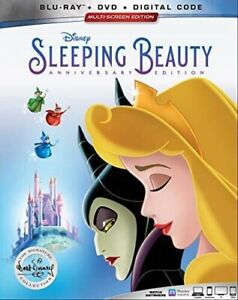Sleeping Beauty Blu-Ray, DVD, Digital. New Free Ship W. SLIPCOVER