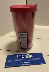 16 oz Tervis Insulated Tumbler with Lid Pretty Pink EHaVee 00193355201106 USA