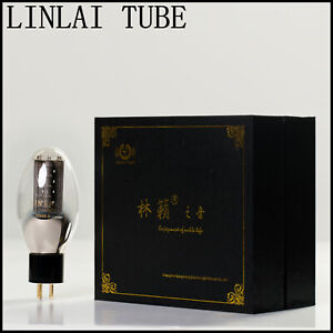 Matched Pair LINLAI 7300B-D Perfect Titanium Screen D-Serie Vacuum Tube Amp 300B