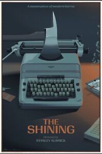 Laurent Durieux Mondo Movie poster The Shining Typewriter Kubrick King Axe Jack