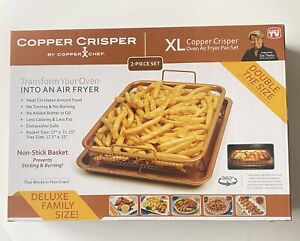 Copper Crisper Pro XL Crisper Baking Tray & Basket Non-Stick Ceramic + Titanium