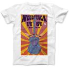 Woodstock Festival 1969 Hippie T-Shirt 100% Premium Cotton Peace Music