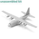 1:144 US C-130 Hercules Transport Aircraft 4D  Military Plane Model Unassembled