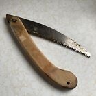 Folding Camp Saw 21 Inches Long Folds To 13 Inches Wooden Handle