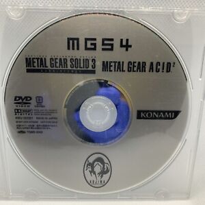 METAL GEAR SOLID 4 GUNS OF THE PATRIOTS SUBSISTENCE ACID PROMO DISC NOT FOR SALE