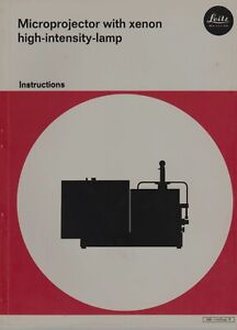 Leitz  Microprojector XIC Instructions