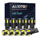 New ListingAuxito T10 LED License Plate Light Bulbs Bright White 168 2825 194 Mini Size 10x