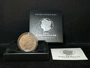 New Listing2021 CC Morgan Silver Dollar! In OGP with COA! Gorgeous Coin!