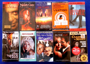 Lot of 10 VHS Movies New