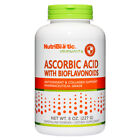 NutriBiotic Ascorbic Acid with Bioflavonoids 100%pharmaceutical grade Vitamin C